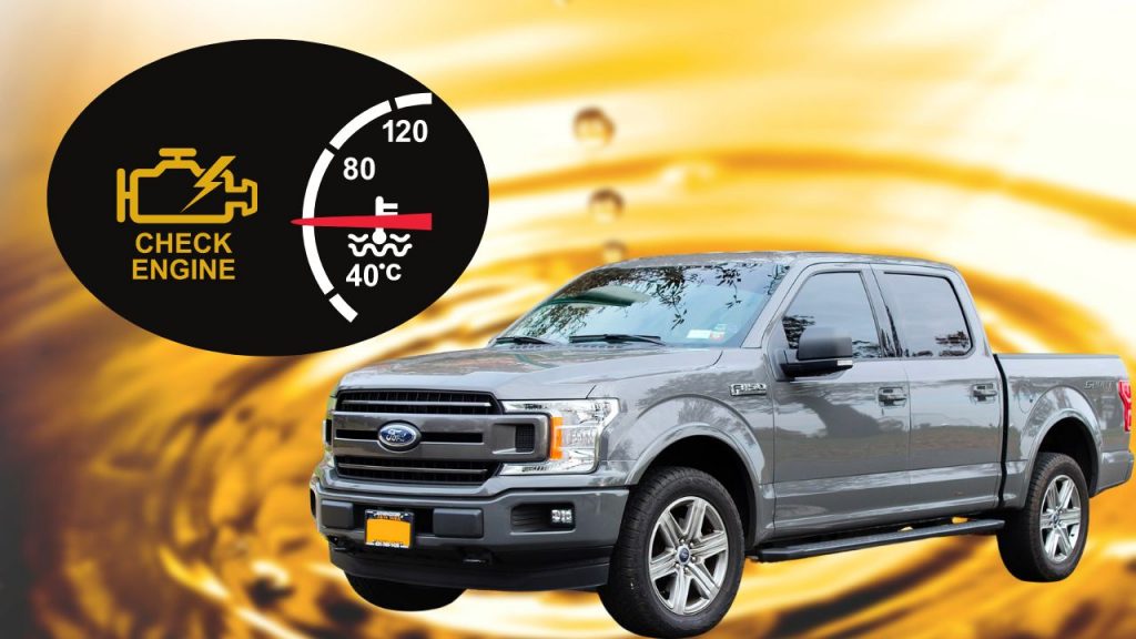 check engine light on Ford f150